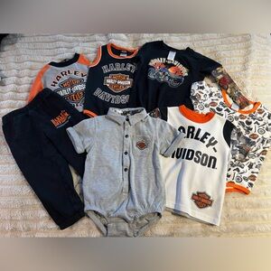 Authentic Harley Davidson Toddler Lot